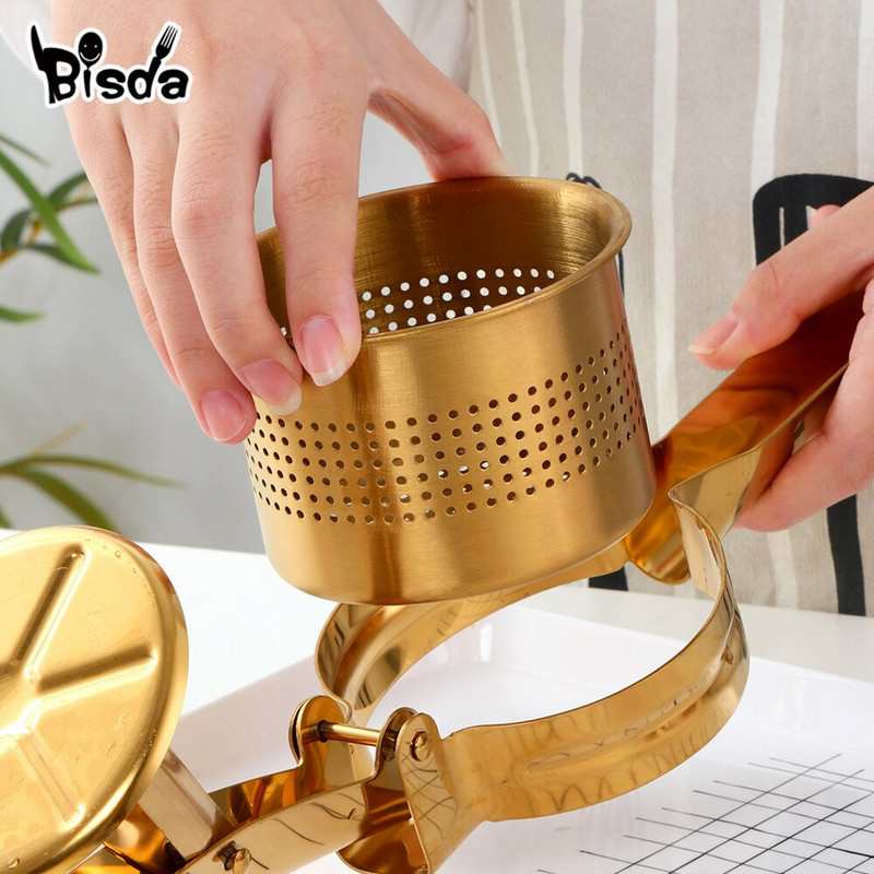 1 ks Ručný odšťavovač z nehrdzavejúcej ocele Ručný odšťavovač z granátového jablka, pomaranča, citróna a šťavy z kuchynského ovocia