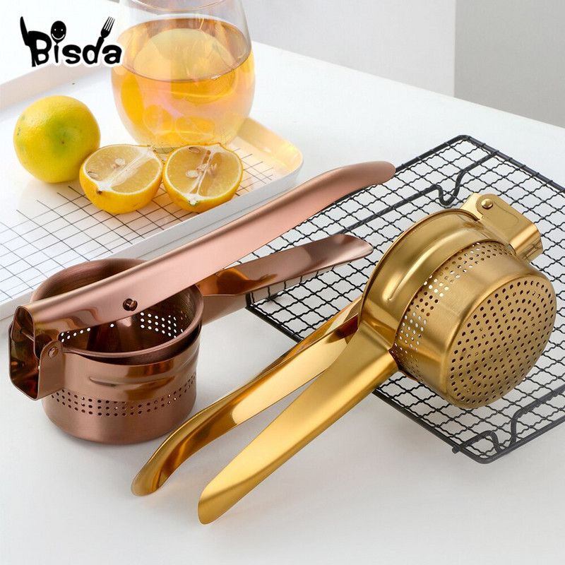 1 ks Ručný odšťavovač z nehrdzavejúcej ocele Ručný odšťavovač z granátového jablka, pomaranča, citróna a šťavy z kuchynského ovocia