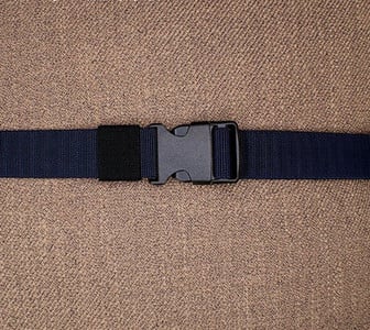 Muški platneni remen s plastičnom kopčom