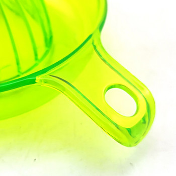 Πλαστικός αποχυμωτής εσπεριδοειδών, Χειροκίνητος αποχυμωτής λεμονιού Απλός αποχυμωτής πορτοκαλιού με λαβή και στόμιο χυσίματος, πράσινο