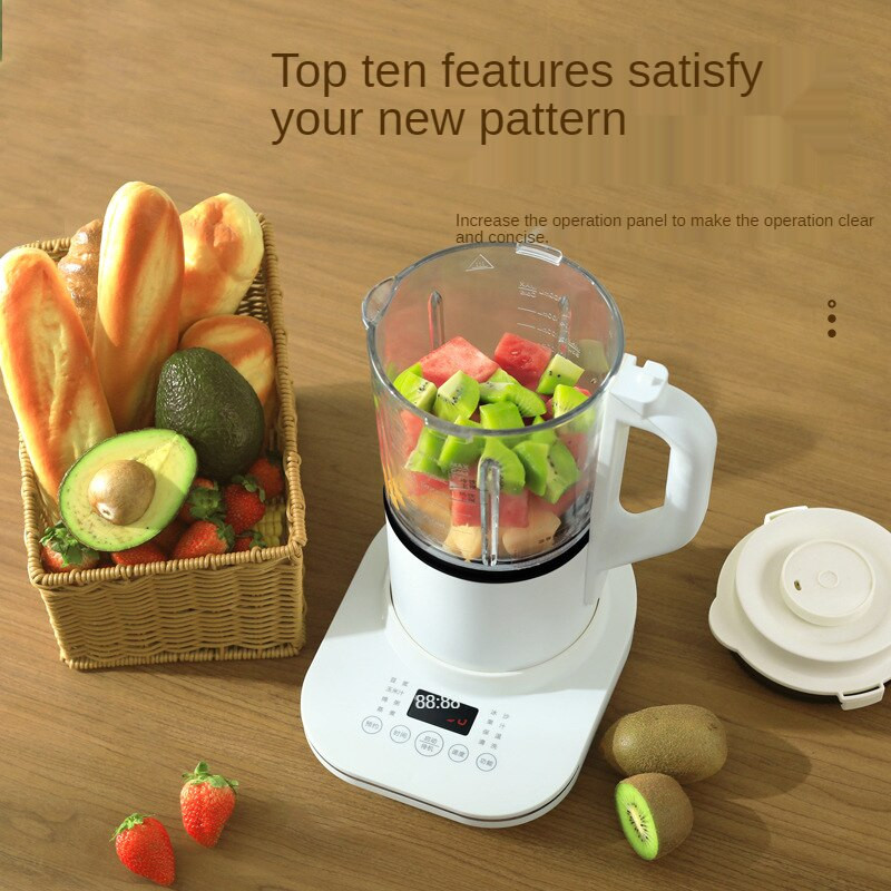 Multifunkčný automatický odšťavovač na sójové mlieko bez filtra, inteligentný ohrievač, stroj na výrobu potravinových doplnkov 0672