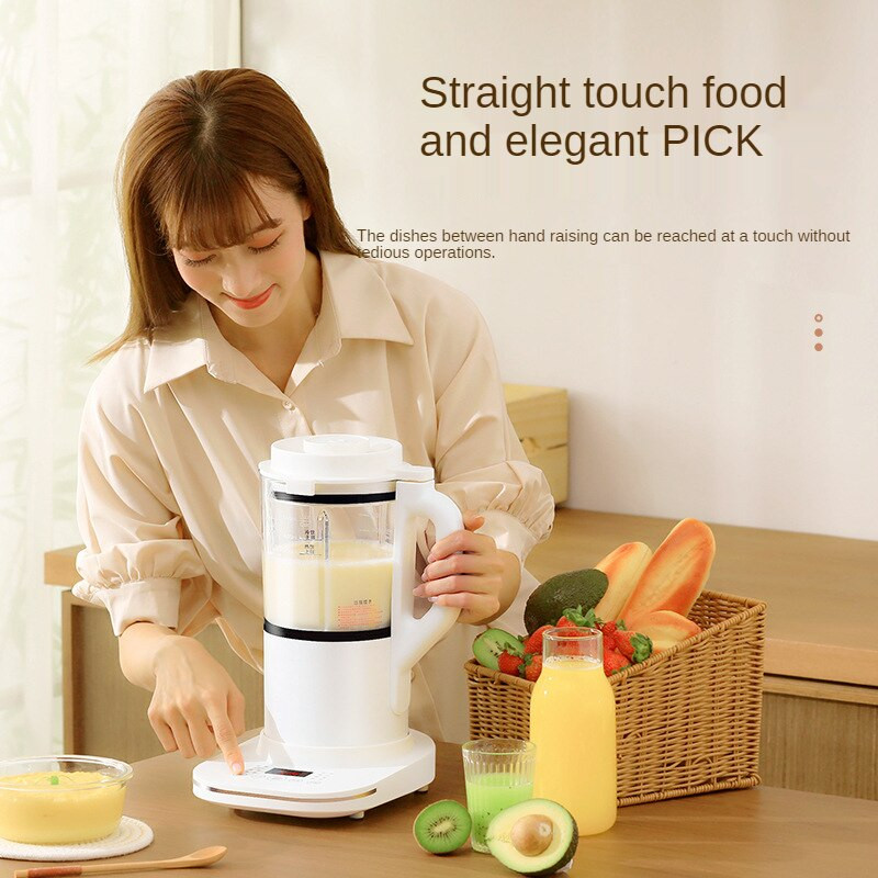 Multifunkčný automatický odšťavovač na sójové mlieko bez filtra, inteligentný ohrievač, stroj na výrobu potravinových doplnkov 0672