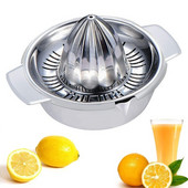 Ručný odšťavovač na pomaranče s klipom z nehrdzavejúcej ocele 304, detský odšťavovač na ovocie, pomarančovú a citrónovú šťavu, kuchynský riad, stolový riad