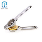 FURGERIN Ručný odšťavovač citrónov, kuchynské príslušenstvo, nehrdzavejúci mini odšťavovač limetky z nehrdzavejúcej ocele, kuchynský gadget 2019