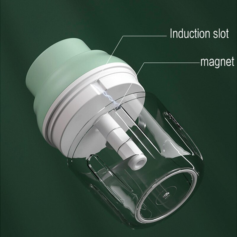100/250ml elektrický cesnakový mačkadlo mini mäso zelenina drvené mäso sekáčik na cesnak stroj USB kuchynské pomôcky príslušenstvo