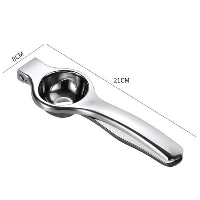 1 ks nerezový odšťavovač na citróny, zlatý ručný odšťavovač na ovocie, domácnosť, pomarančový klip, kuchynské náčinie, výstružníky, rýchla rukoväť, lis