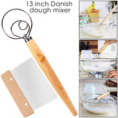 Metalinis plaktuvas blynelių maišytuvas Greitas maišytuvas miltų šluotelė ritė virtuvė Mieli dalykėliai moterims Linksma kalėdinė dovana 5 vyriška dovana