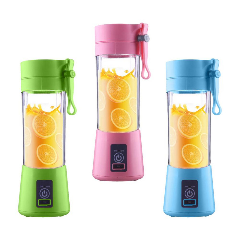 Nešiojamas maišytuvas USB elektrinė vaisių sulčiaspaudė rankinė kokteilių gaminimo mašina maišytuvas maišomas įkraunamas mini virtuvės kombainas sulčių puodelis