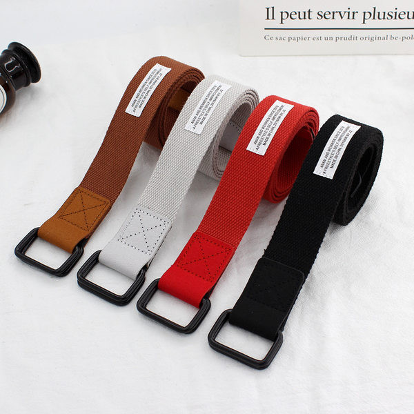 Drobinis diržas su logotipu vyrams