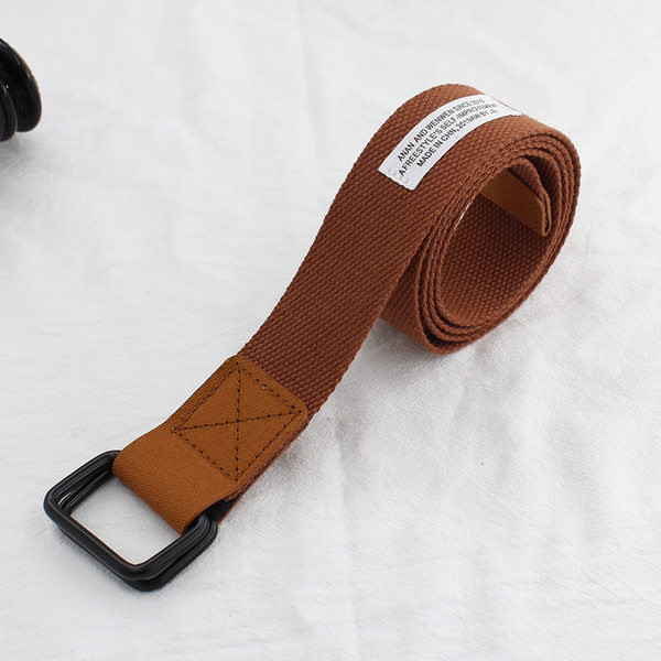 Drobinis diržas su logotipu vyrams