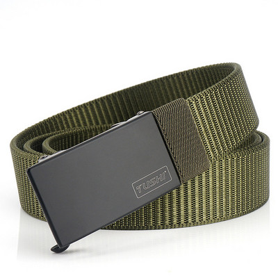 Curea textilă pentru bărbați cu inscripție