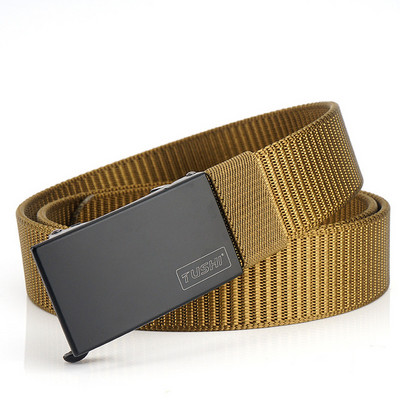 Curea textilă pentru bărbați cu inscripție