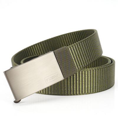 Curea textilă pentru bărbați cu inscripție