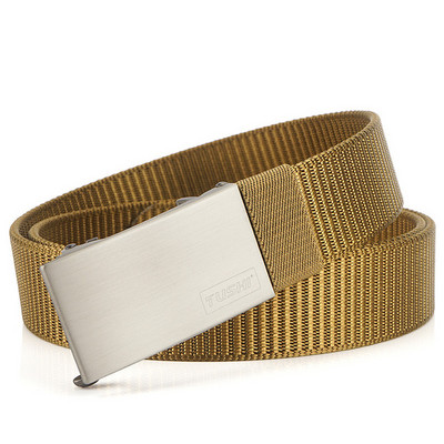 Curea textilă pentru bărbați cu inscripție