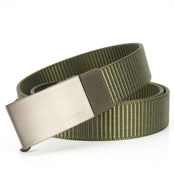 Curea textilă pentru bărbați cu inscripție