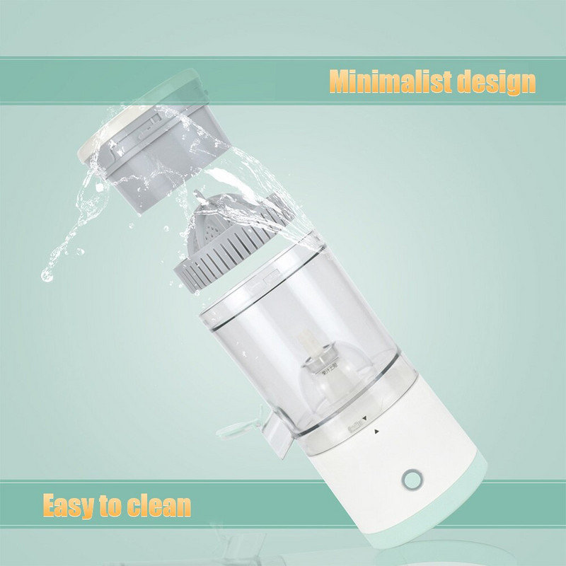 45 W nešiojama USB įkraunama daugiafunkcė buitinė sulčiaspaudė Sulčių aparatas Mini sulčiaspaudės puodelis Elektrinė sulčiaspaudė