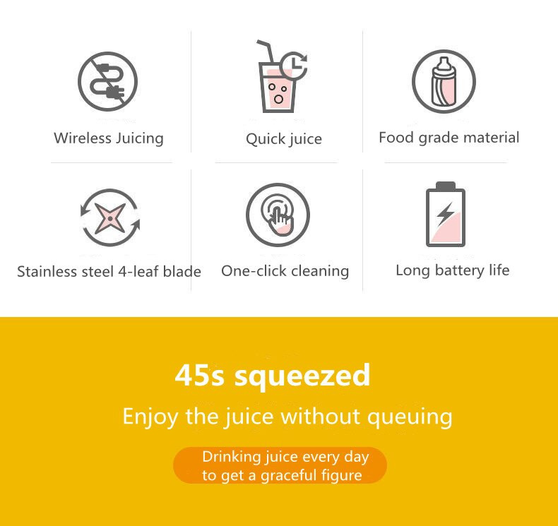 Odšťavovač na oddeľovanie zvyškov domácej šťavy Plne automatický multifunkčný odšťavovač ovocia a zeleniny Malý mixovací odšťavovač