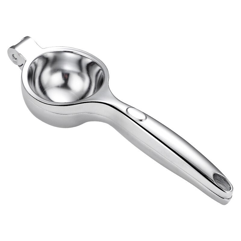 Veľký odšťavovač na citróny, klip na zinok, manuálny odšťavovač z nehrdzavejúcej ocele, oranžová farba, ovocné kuchynské pomôcky, príslušenstvo, lis na cesnak