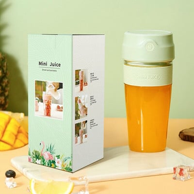 Prenosný mixér, odšťavovač, automatický malý elektrický odšťavovač, smoothie mixér, kuchynský robot, mini prenosný mixér