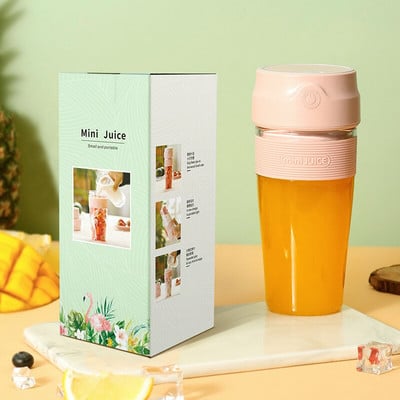 Prenosný mixér, odšťavovač, automatický malý elektrický odšťavovač, smoothie mixér, kuchynský robot, mini prenosný mixér