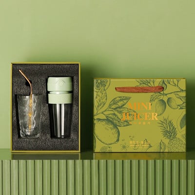 Prenosný mixér, odšťavovač, automatický malý elektrický odšťavovač, smoothie mixér, kuchynský robot, mini prenosný mixér