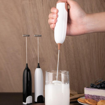 Пенообразовател за мляко 1 комплект Удобна ръчна разглобяема компактна дръжка Пенообразовател Шейкър бъркалка за кухня