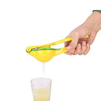 Премиум качество Lemon Lime Squeezer Metal 2-in-1 Ръчна сокоизстисквачка за цитрусови плодове Преса за лимони Fresh Force Juicing Кухненски инструменти
