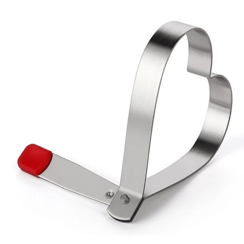 Omeleta z nehrdzavejúcej ocele 304, artefakt, forma na omeletu, model omelety, ryžová guľôčka v tvare lásky, sada na výrobu vajíčka na mäkko