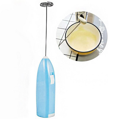 Elektrický šľahač na vajcia, napenovač mlieka na kávu, cappuccino, smotanový miešač, kuchynské príslušenstvo, mini prenosná metlička, varné pomôcky