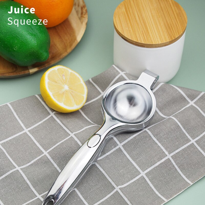 Manuálny odšťavovač z hliníkovej zliatiny na citróny, trúbka, ovocie a zelenina, špeciálne príslušenstvo, závitová drážka, kuchynský kreatívny nástroj pre domácich majstrov.