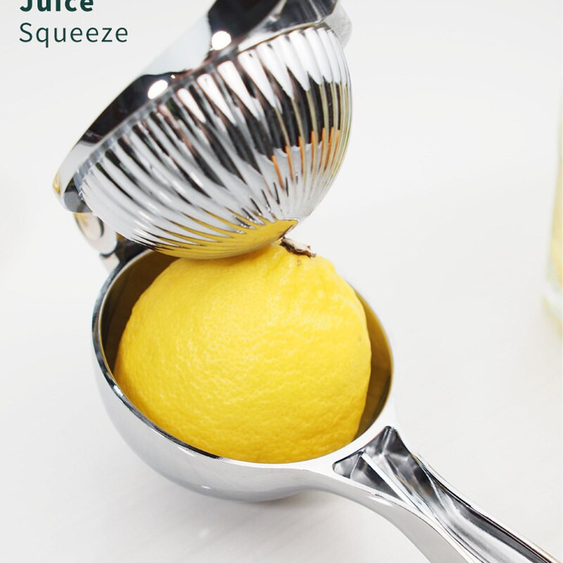Manuálny odšťavovač z hliníkovej zliatiny na citróny, trúbka, ovocie a zelenina, špeciálne príslušenstvo, závitová drážka, kuchynský kreatívny nástroj pre domácich majstrov.