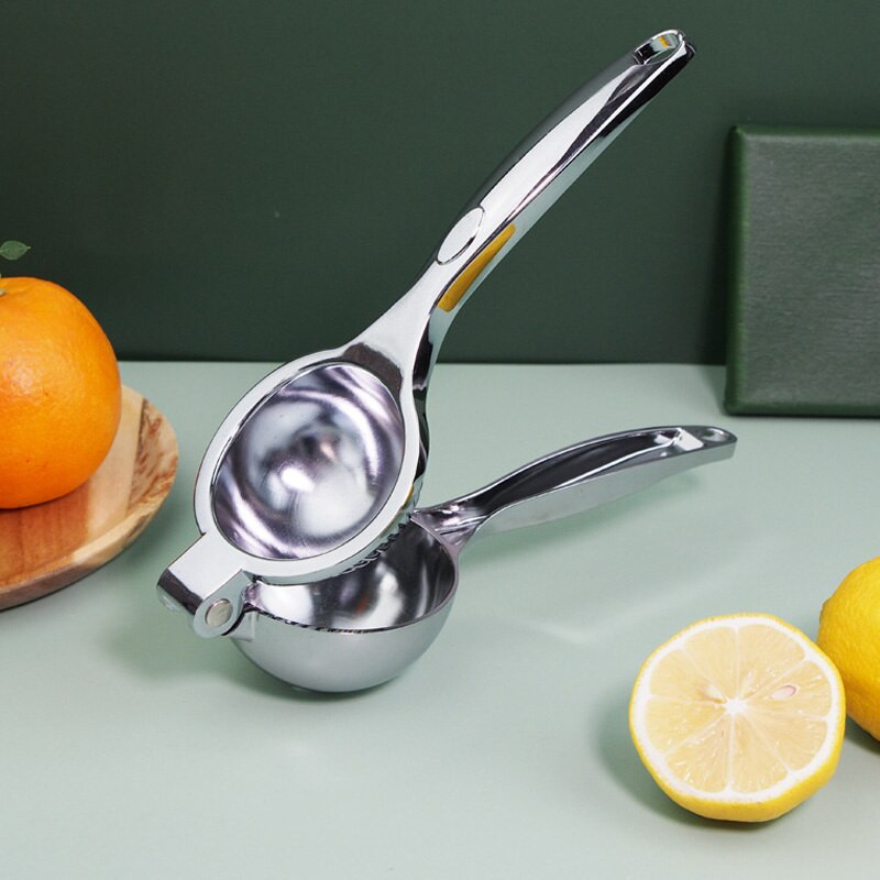 Manuálny odšťavovač z hliníkovej zliatiny na citróny, trúbka, ovocie a zelenina, špeciálne príslušenstvo, závitová drážka, kuchynský kreatívny nástroj pre domácich majstrov.