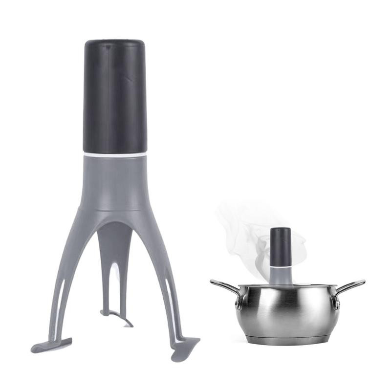 1 vnt automatinis puodų maišytuvas Saugus automatinis keptuvės maišytuvas su LED greičio indikatoriumi Daugiafunkcis automatinis maišytuvas virtuvės įrankiai