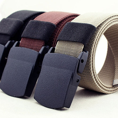 Curea barbati din panza cu catarama - mai multe modele