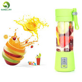 Prenosný USB elektrický odšťavovač na ovocie a citrusy, fľaša, ručný odšťavovač na mliečne kokteily, nabíjateľný mixér na džúsy, elektrický pohár na džús