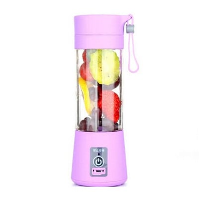 Prenosný USB elektrický odšťavovač na ovocie a citrusy, fľaša, ručný odšťavovač na mliečne kokteily, nabíjateľný mixér na džúsy, elektrický pohár na džús