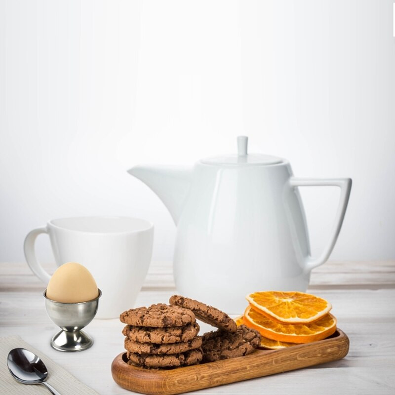 Sada nerezových pohárov na vajíčka natvrdo uvarené vajcia na mäkko so 6 držiakmi na poháre na vajíčka a 6 lyžičkami na vajíčka, vychutnajte si raňajky s pohármi na vajíčka.