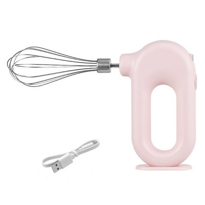 Belaidis rankinis įkrovimo plaktuvas kiaušinių plakikliui kepimo įrankiui Ekologiškas didelės spartos rankinis maišytuvas nešiojamiems virtuvės įrankiams