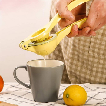 Citrus Manual Juicer Γνήσιο εγχειρίδιο Lemon Squeezer Hand Orange Citrus Lime Juicer Press Εργαλείο κουζίνας υψηλής ποιότητας κίτρινο