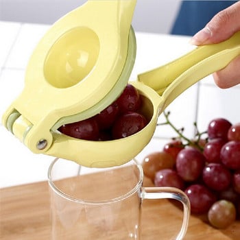 Citrus Manual Juicer Γνήσιο εγχειρίδιο Lemon Squeezer Hand Orange Citrus Lime Juicer Press Εργαλείο κουζίνας υψηλής ποιότητας κίτρινο