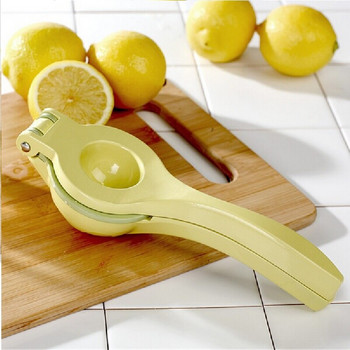 Citrus Manual Juicer Γνήσιο εγχειρίδιο Lemon Squeezer Hand Orange Citrus Lime Juicer Press Εργαλείο κουζίνας υψηλής ποιότητας κίτρινο