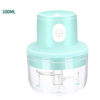 Mini USB elektrický cesnakový mačkadlo Bezdrôtový mlynček na cesnak Lis na mlynček na zeleninu, chilli a mäso, sekáčik na potraviny, kuchynské náradie