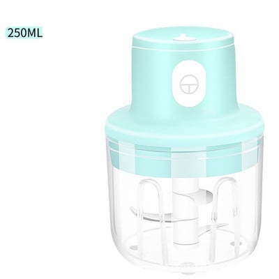 Mini USB elektrický cesnakový mačkadlo Bezdrôtový mlynček na cesnak Lis na mlynček na zeleninu, chilli a mäso, sekáčik na potraviny, kuchynské náradie