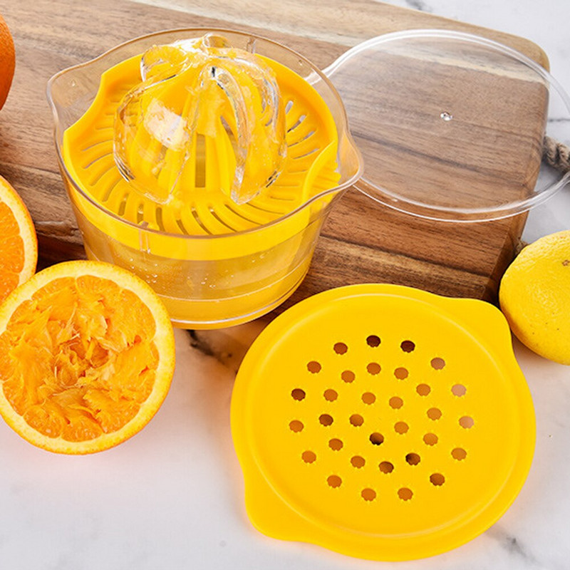 Többfunkciós Citrus citrom narancsfacsaró kézi citrusfacsaró dörzsölő csésze kézi facsaró reszelővel