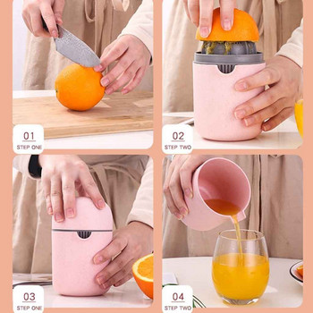 Ръчна лимонова сокоизстисквачка Мини сокоизстисквачка за плодове Ръчна лимонова портокалова изстисквачка за цитрусови плодове Капацитет на машината Машина за изстискване на плодове Машинен инструмент