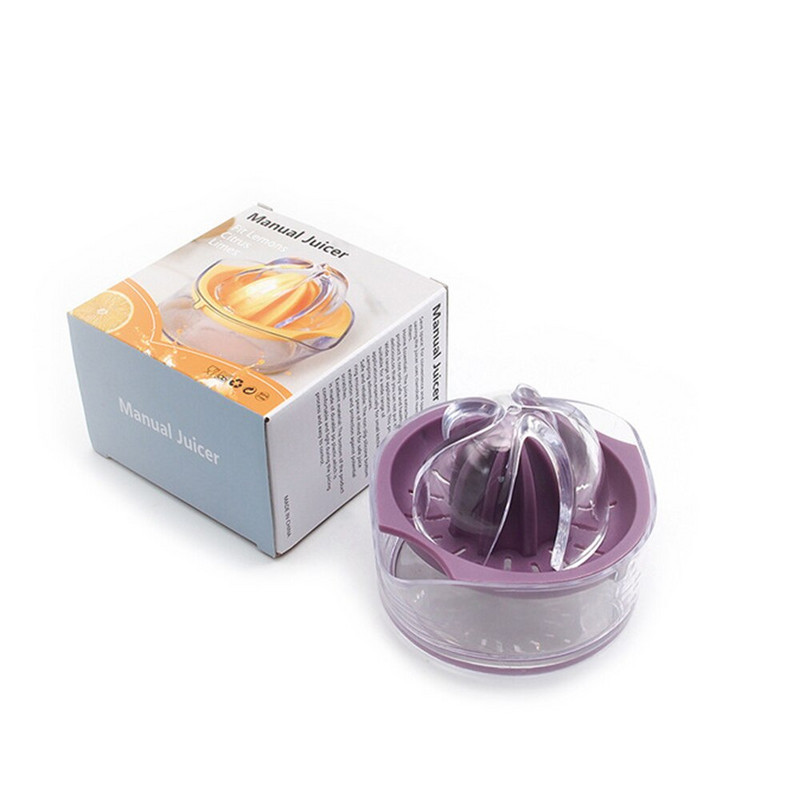 Multifunkčný ručný odšťavovač, pohár na citrónovú a pomarančovú šťavu, nástroje na oddeľovanie, domáci plastový nástroj s váhou, domáce kuchynské pomôcky