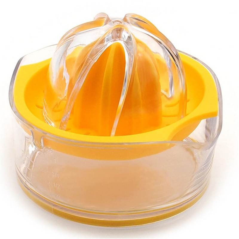 Multifunkčný ručný odšťavovač, pohár na citrónovú a pomarančovú šťavu, nástroje na oddeľovanie, domáci plastový nástroj s váhou, domáce kuchynské pomôcky