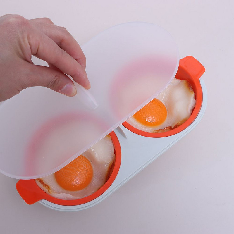 Kuchynský žĺtkový bielkovinový filter na parný hrniec, nástroj na pečenie, dvojitý oddeľovač pohárov, odkvapkávač vajec, varič vajec do mikrovlnnej rúry