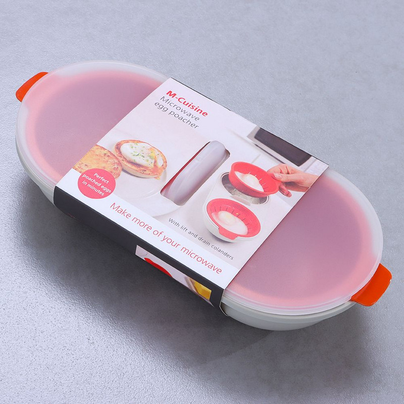 Kuchynský žĺtkový bielkovinový filter na parný hrniec, nástroj na pečenie, dvojitý oddeľovač pohárov, odkvapkávač vajec, varič vajec do mikrovlnnej rúry