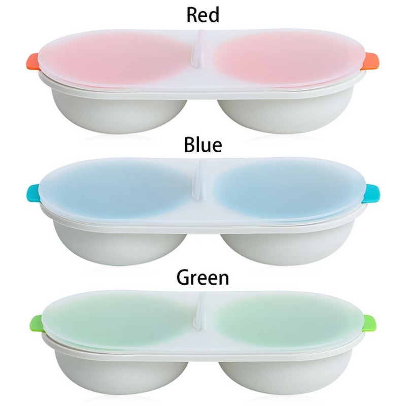 Kuchynský žĺtkový bielkovinový filter na parný hrniec, nástroj na pečenie, dvojitý oddeľovač pohárov, odkvapkávač vajec, varič vajec do mikrovlnnej rúry